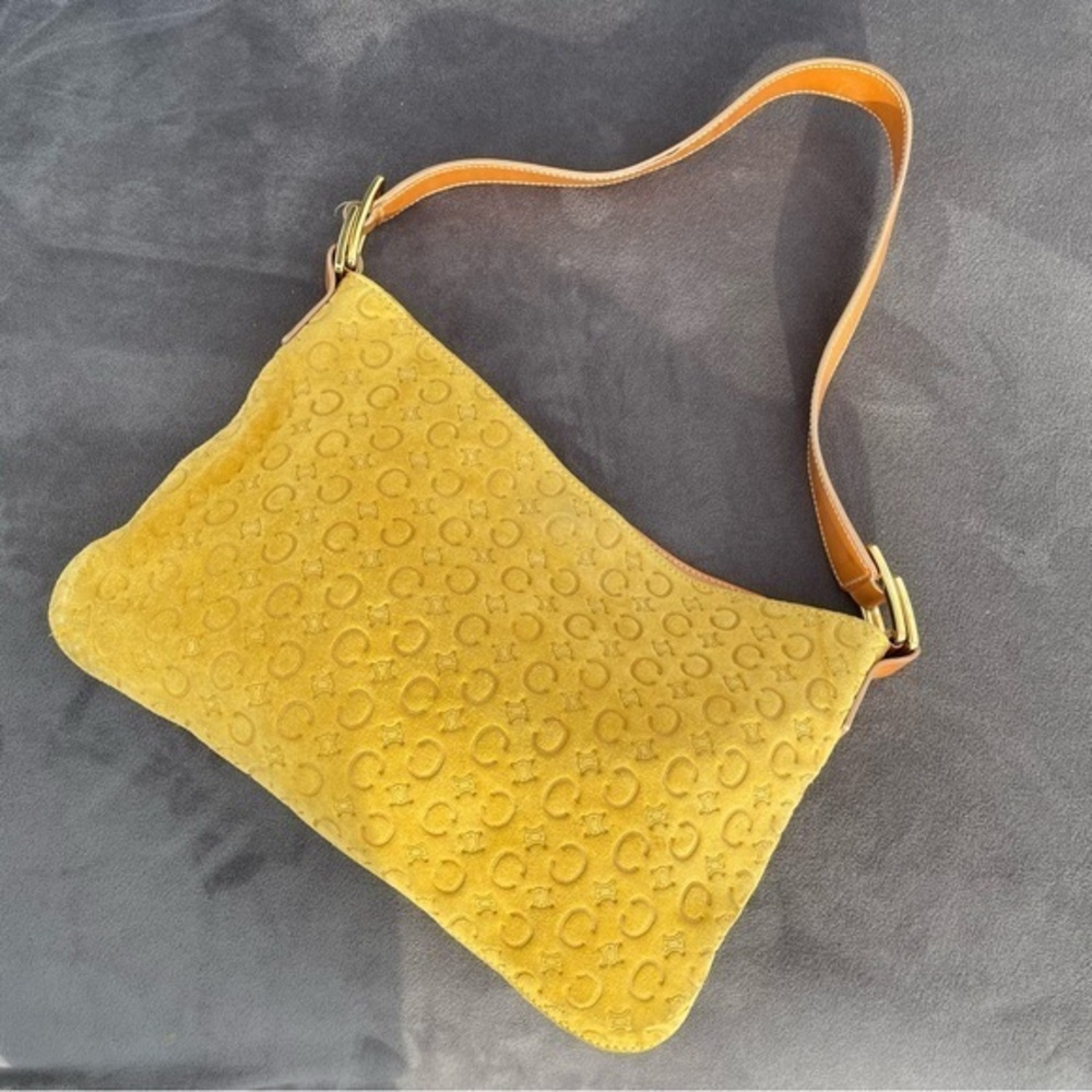 Celine Yellow Shoulder Bag